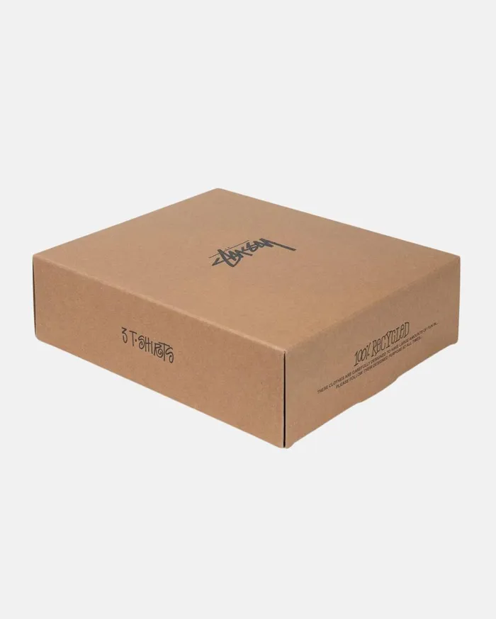 Stussy Tees STSSY UNDERSHIRTS 3 PACK Black 8211 MenWomen