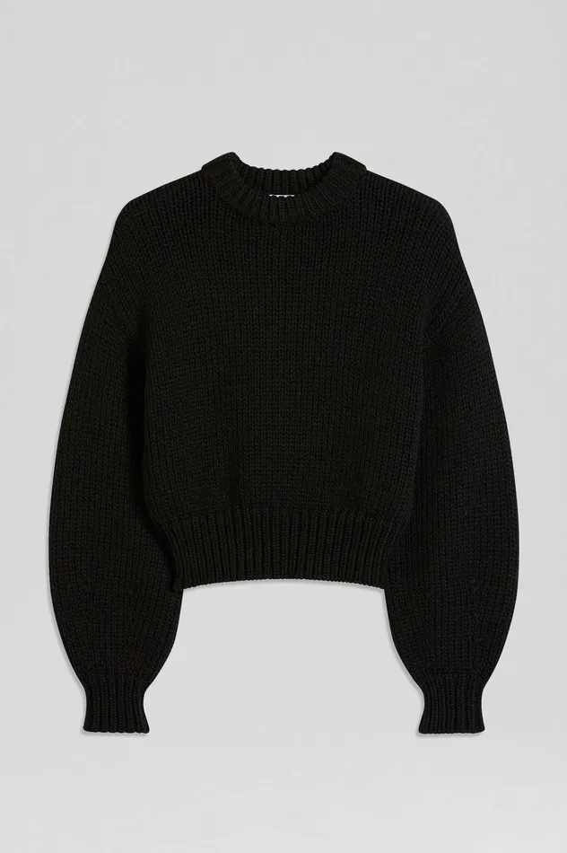 Sweaters COCOON SWEATER BLACK Scanlan Theodore Women Sweaters COCOON SWEATER BLACK Scanlan Theodore Women
