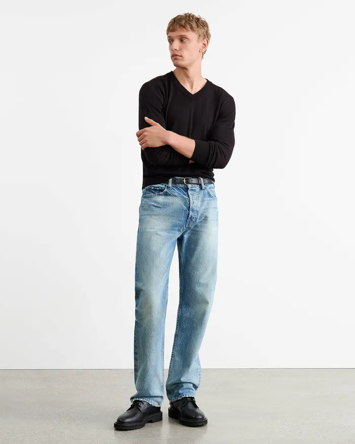Sweaters DAX SWEATER Black Nili Lotan Men