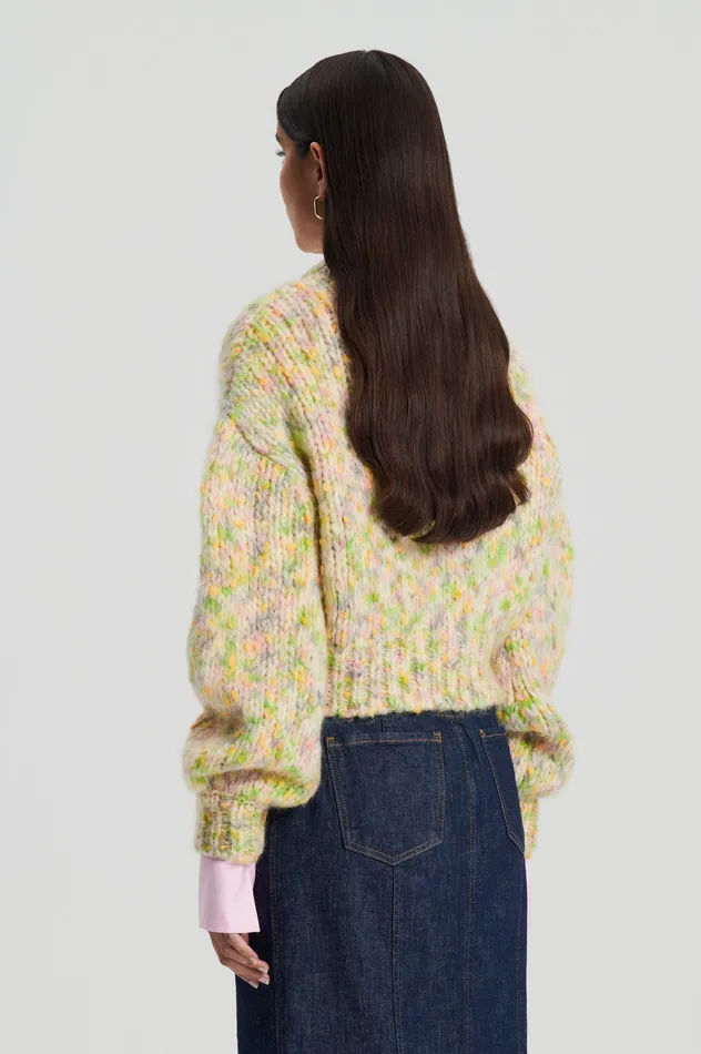 Sweaters Scanlan Theodore Women TEXTURED COCOON SWEATER MULTI Sweaters Scanlan Theodore Women TEXTURED COCOON SWEATER MULTI
