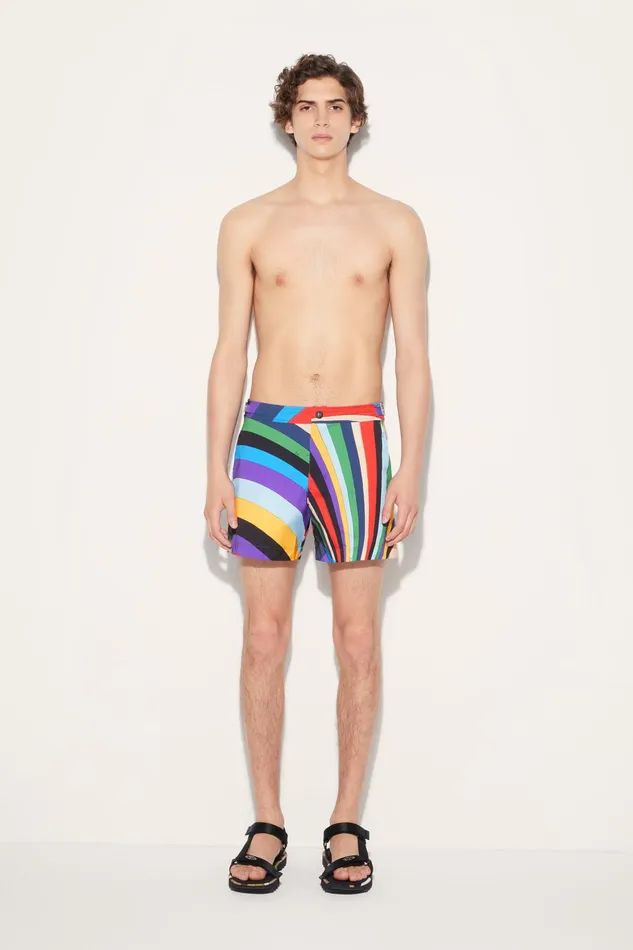 Swimwear Men PUCCI IridePrint Swim Shorts