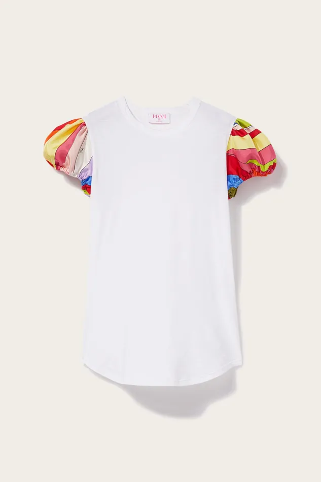 TShirts And Sweatshirts Women PUCCI TShirt With IridePrint Detail
