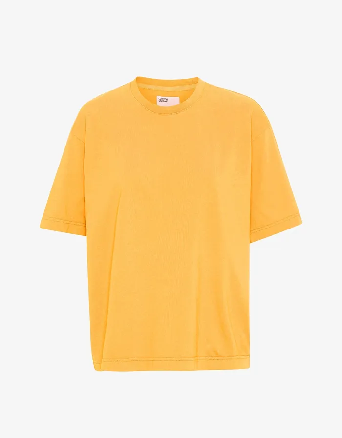 TShirts Colorfulstandard Men Oversized Organic TShirt 8211 Burned Yellow