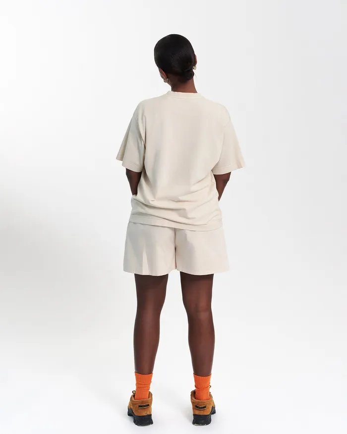 TShirts Oversized Organic TShirt 8211 Dusty Olive Colorfulstandard Women