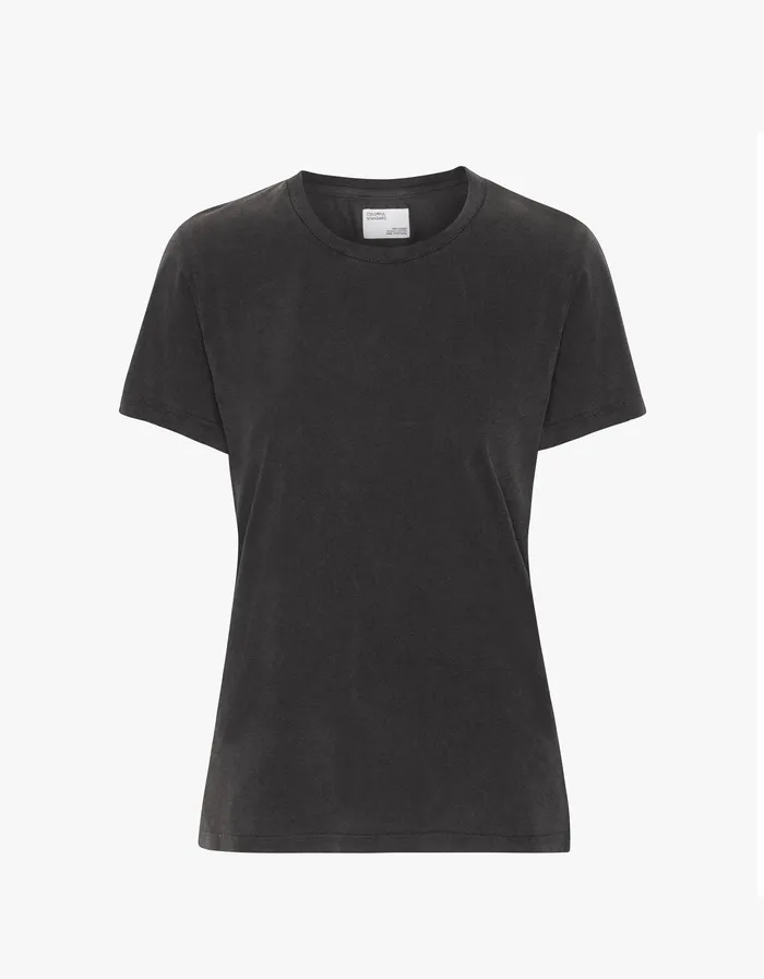 TShirts Women Light Organic Tee 8211 Faded Black Colorfulstandard Women