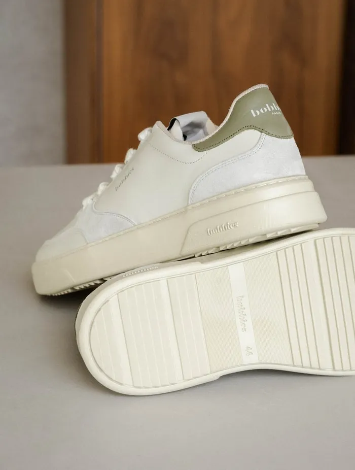 Thanassi Off White and Rosemary Men Bobbies Sneakers Thanassi Off White and Rosemary Men Bobbies Sneakers