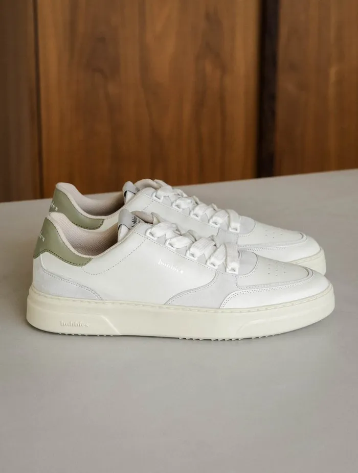 Thanassi Off White and Rosemary Men Bobbies Sneakers Thanassi Off White and Rosemary Men Bobbies Sneakers