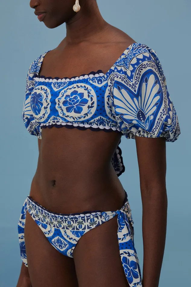 Tile Dream Bikini Bottom Women Farm Rio Bikinis