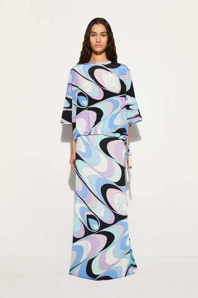 Tops And Shirts Women PUCCI OndePrint Silk Top
