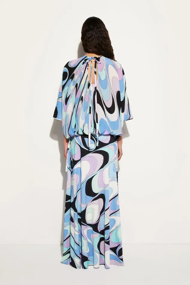 Tops And Shirts Women PUCCI OndePrint Silk Top