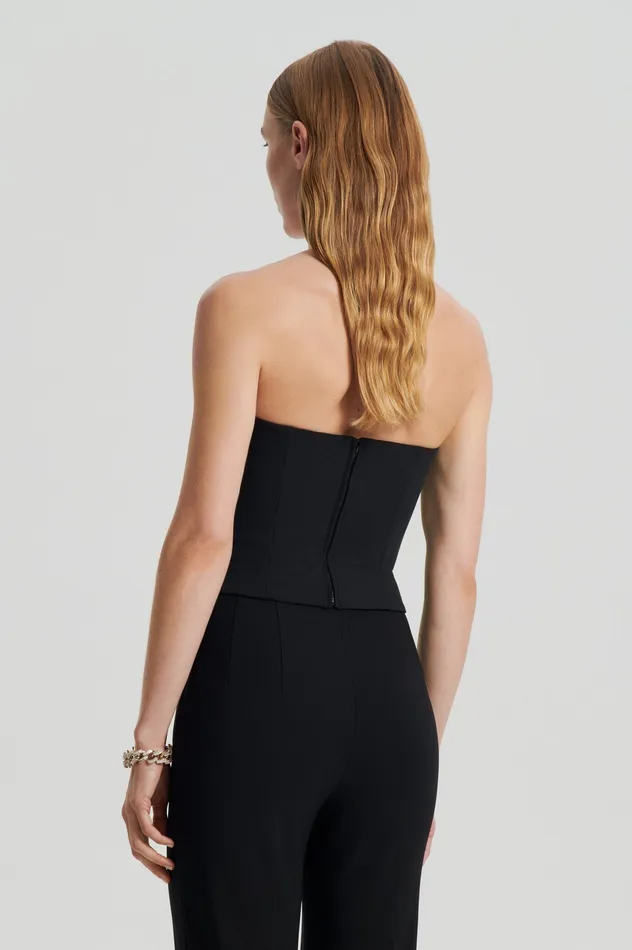 Tops Women Scanlan Theodore CADY BUSTIER BLACK