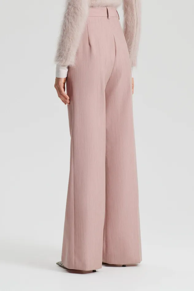 Trousers Scanlan Theodore Women TAILORED TROUSER PINK Trousers Scanlan Theodore Women TAILORED TROUSER PINK