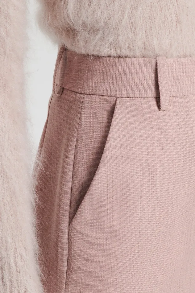Trousers Scanlan Theodore Women TAILORED TROUSER PINK Trousers Scanlan Theodore Women TAILORED TROUSER PINK