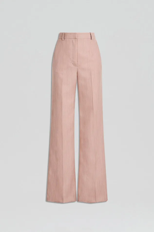 Trousers Scanlan Theodore Women TAILORED TROUSER PINK Trousers Scanlan Theodore Women TAILORED TROUSER PINK