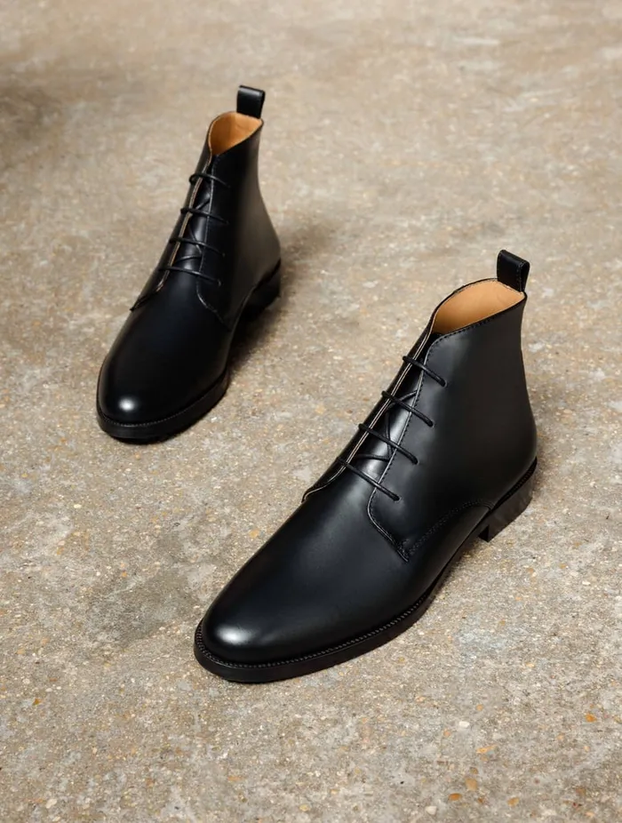 Vasco Intense Black Men Bobbies Boots Vasco Intense Black Men Bobbies Boots