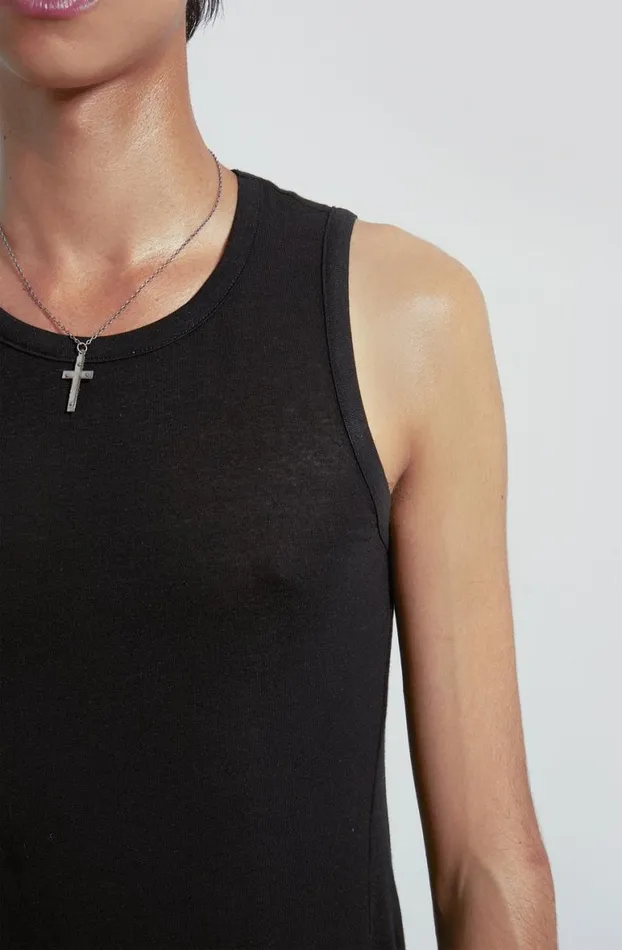 Vests Men Jaded London Black Mist Vest