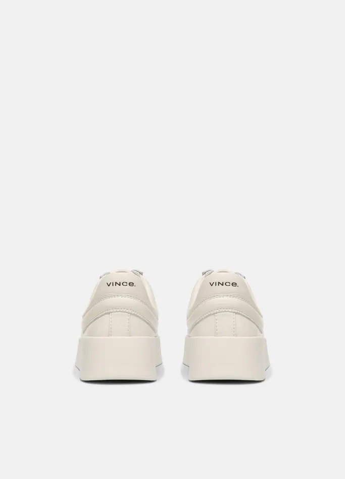 Vince Loafers and Mules Women Warren Court Leather Sneaker Milk