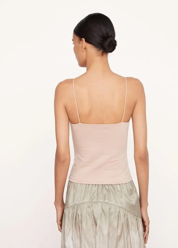 Vince TShirts Women Pima Cotton Camisole Chamois