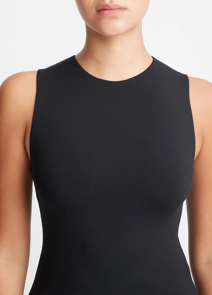 Vince TShirts Women StretchJersey Shell Black