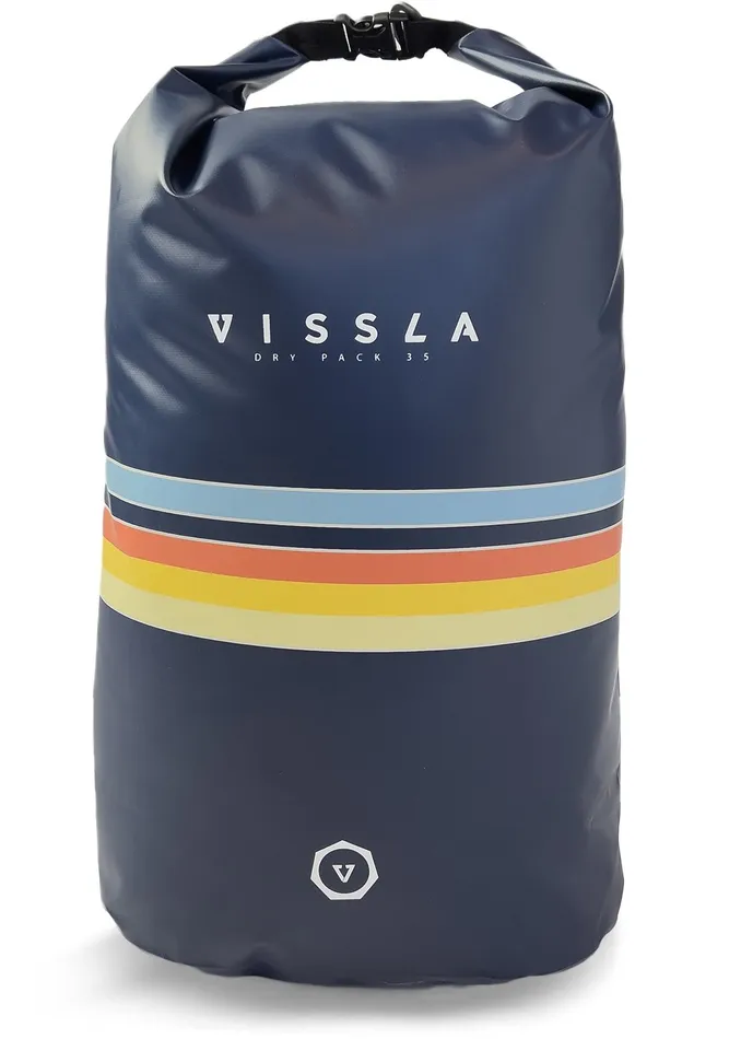 Vissla Bags Men 7 Seas 35L Dry Backpack Navy