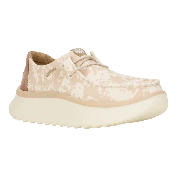 Wendy Peak Cow Platforms heydude Apparel