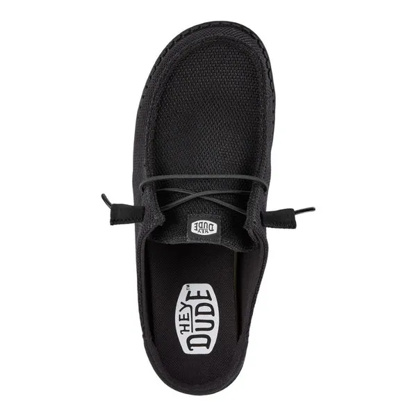 Wendy Slip Mono BlackBlack Mules heydude Apparel