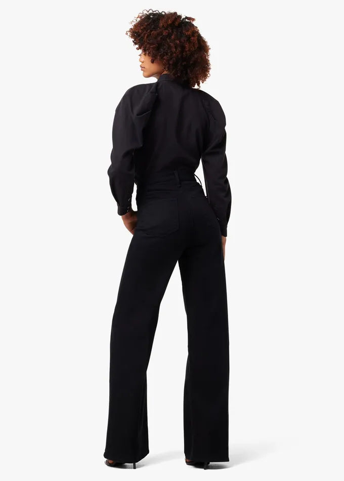 Wide Leg Joe8217s Jeans Women THE MIA Black