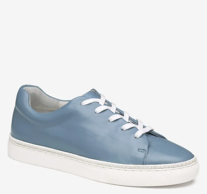 Women8217s Shoes Callie LacetoToe Slate Blue Glove Leather Johnston and Murphy Women