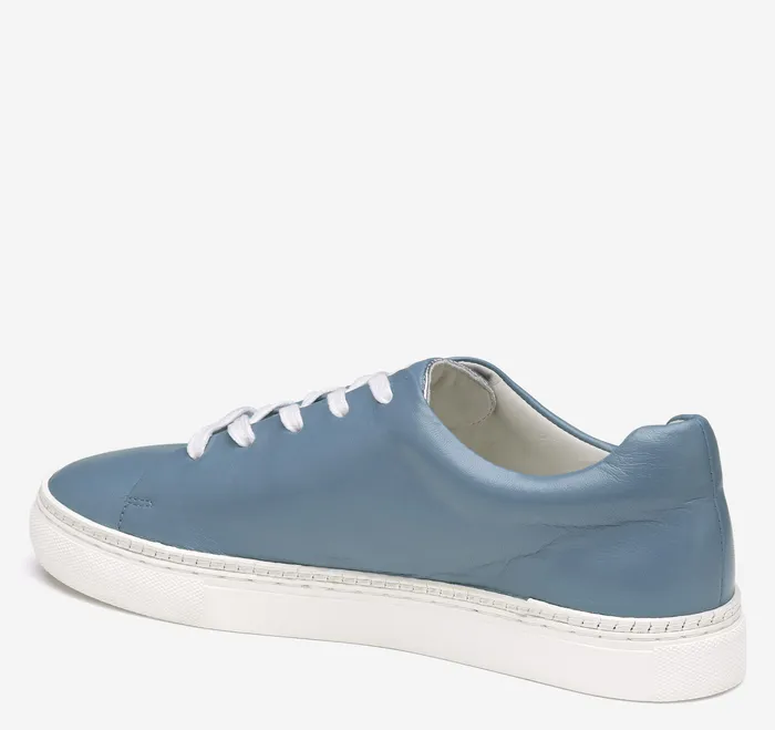 Women8217s Shoes Callie LacetoToe Slate Blue Glove Leather Johnston and Murphy Women
