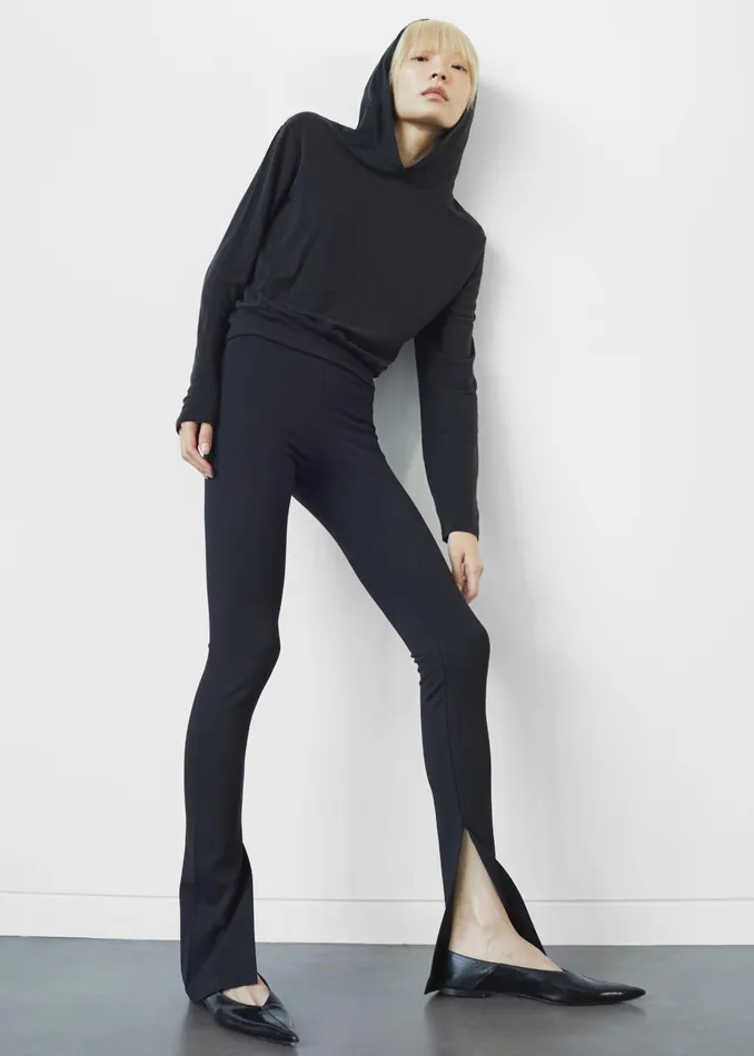 Women Adira Hoodie 8211 Black The Frankie Shop Tops
