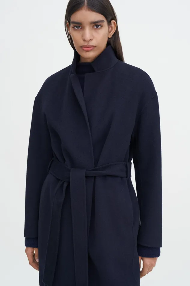 Women Alexa Coat Navy Filippa K Outerwear