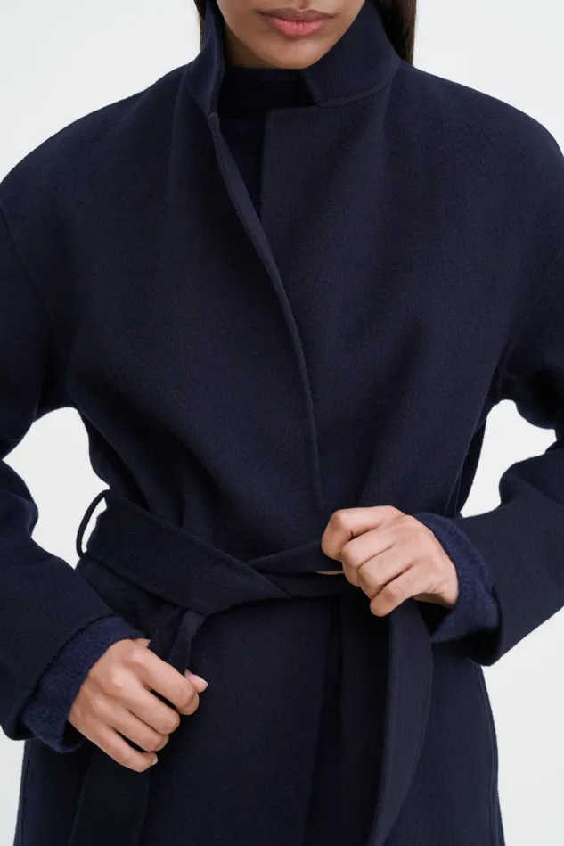 Women Alexa Coat Navy Filippa K Outerwear