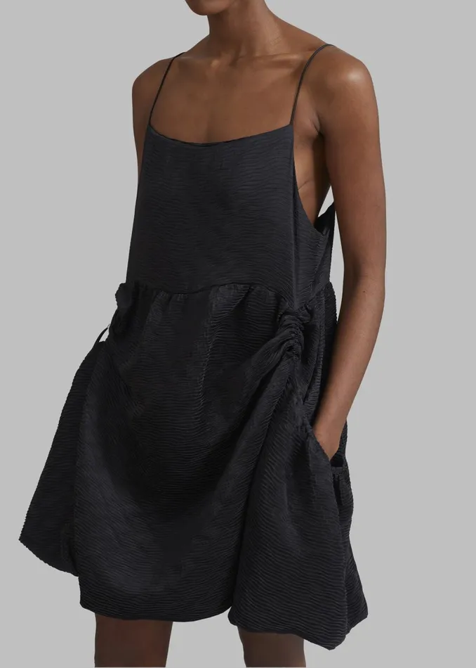 Women Alisa Pocket Mini Dress 8211 Black The Frankie Shop Dresses