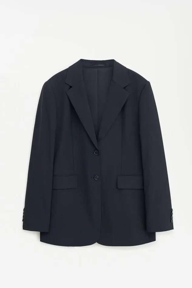 Women Alison Cool Wool Blazer Black Filippa K Blazers