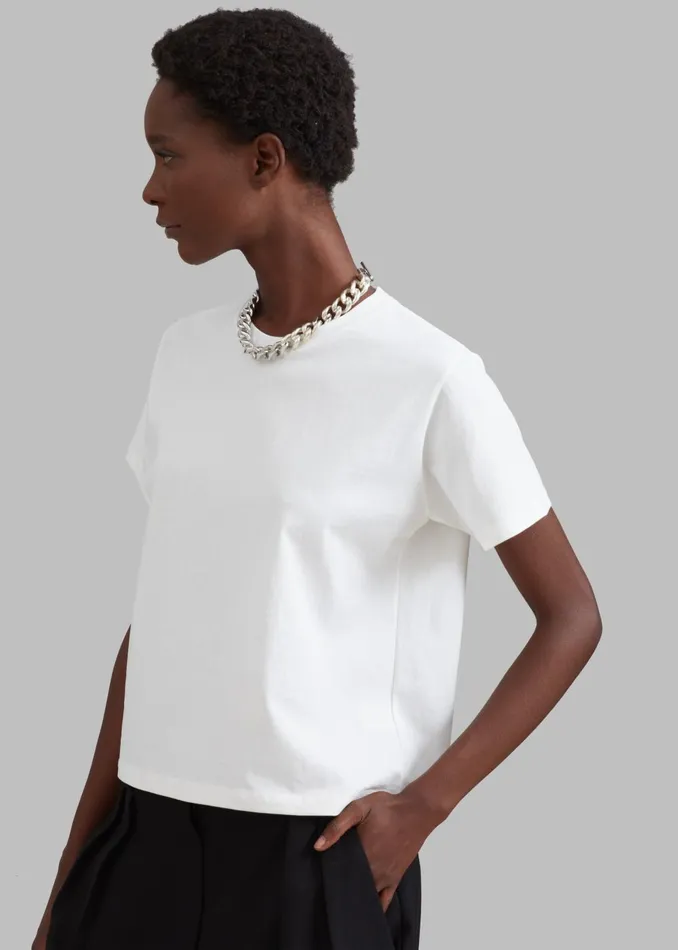 Women Athens Tee 8211 White The Frankie Shop Tops