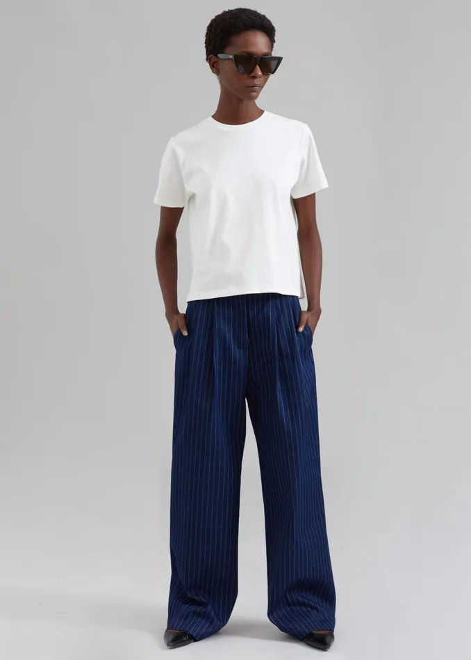 Women Athens Tee 8211 White The Frankie Shop Tops