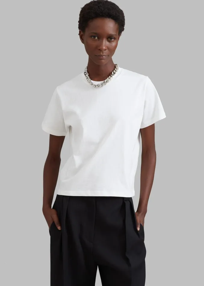 Women Athens Tee 8211 White The Frankie Shop Tops