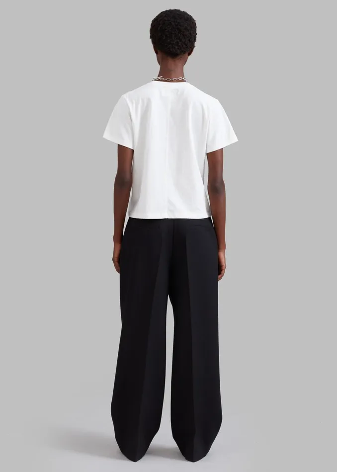 Women Athens Tee 8211 White The Frankie Shop Tops