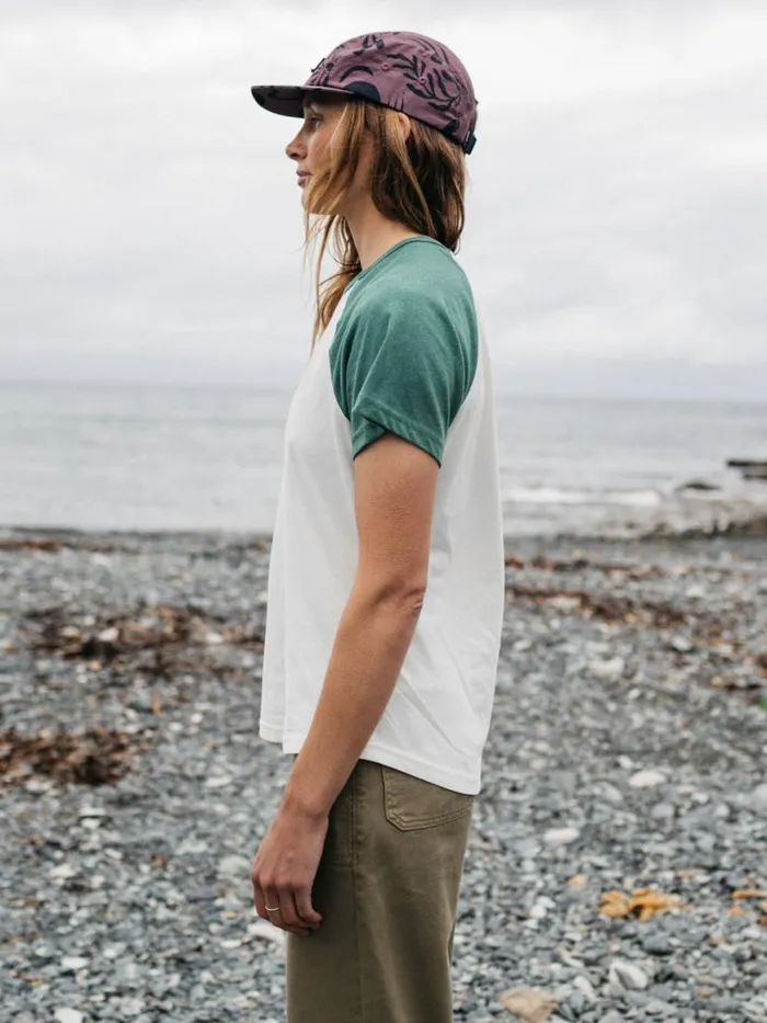 Women Bailey TShirt Ecrupine Shadow Finisterre Tops and Shirts