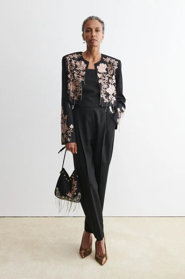 Women Belts Rachel Comey Embroidered Toga Belt Black Women Belts Rachel Comey Embroidered Toga Belt Black