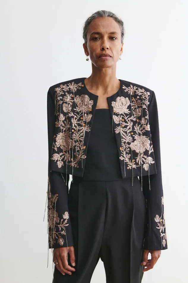 Women Belts Rachel Comey Embroidered Toga Belt Black Women Belts Rachel Comey Embroidered Toga Belt Black