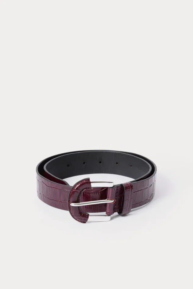 Women Belts Rachel Comey Leather Wrap Borrelo Belt Cherry Women Belts Rachel Comey Leather Wrap Borrelo Belt Cherry