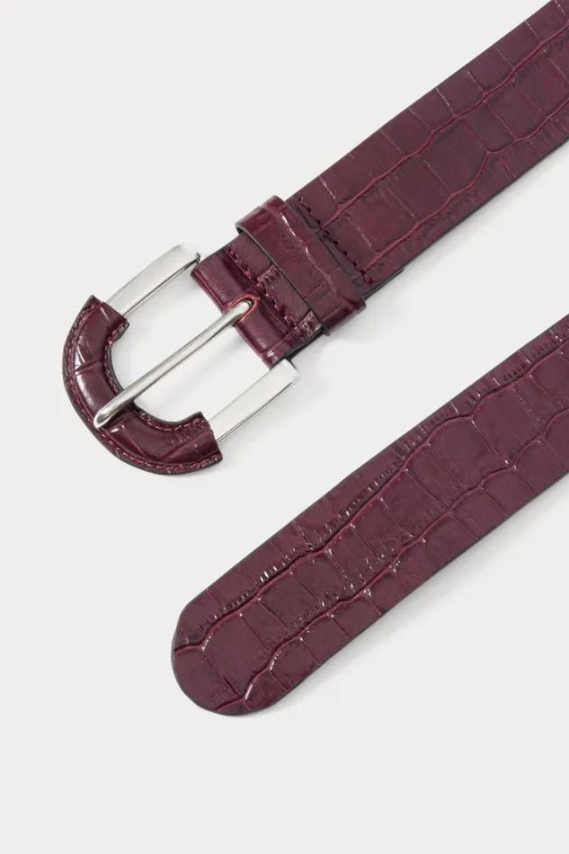 Women Belts Rachel Comey Leather Wrap Borrelo Belt Cherry Women Belts Rachel Comey Leather Wrap Borrelo Belt Cherry
