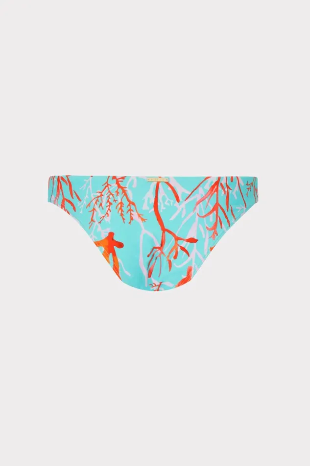 Women Bikinis Milly Margot Bikini Bottom Aqua Multi