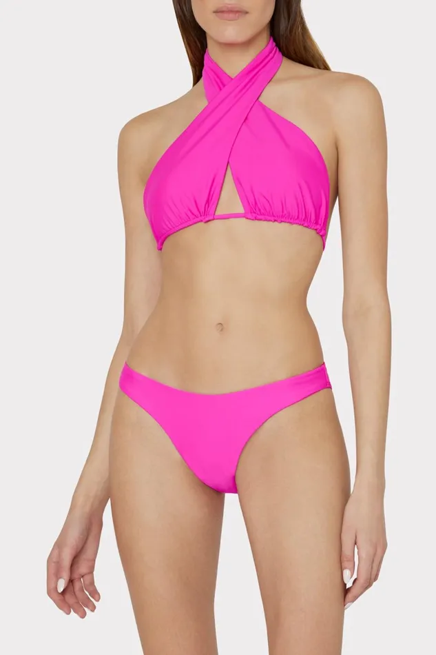 Women Bikinis Milly Margot Bikini Bottom Milly Pink