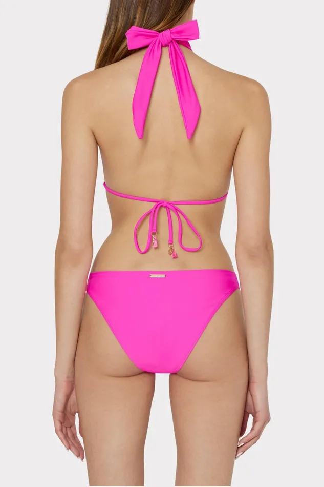 Women Bikinis Milly Margot Bikini Bottom Milly Pink