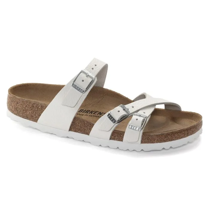Women Birkenstock MultiStrap Franca White