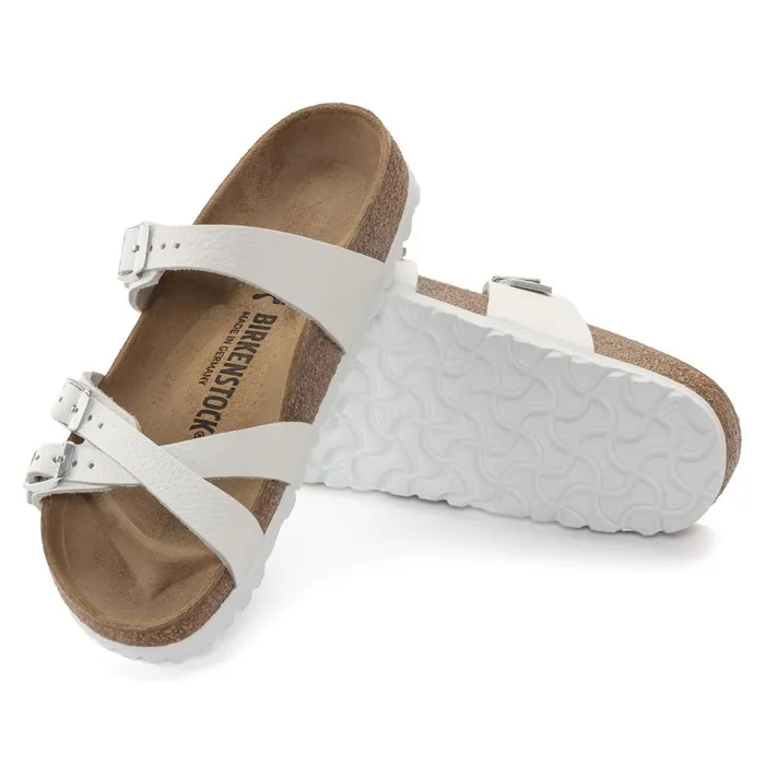 Women Birkenstock MultiStrap Franca White