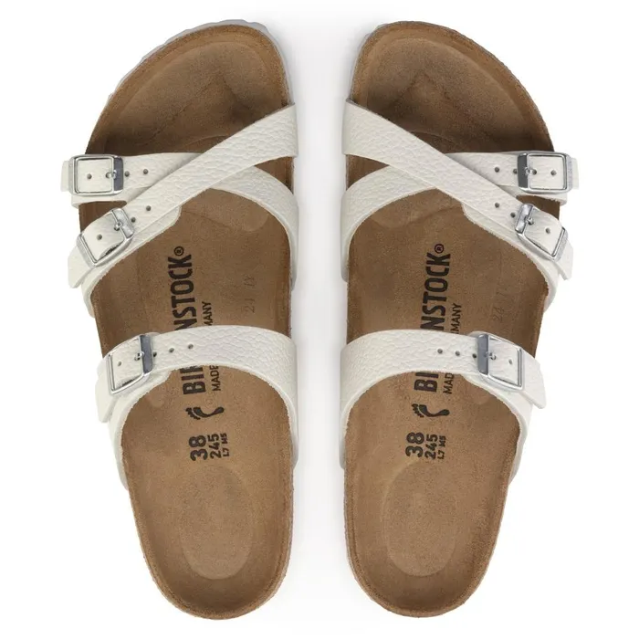 Women Birkenstock MultiStrap Franca White