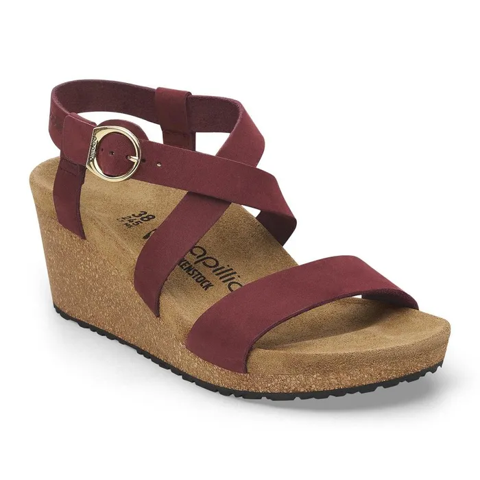 Women Birkenstock MultiStrap Sibyl RingBuckle Zinfandel